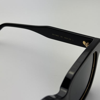 Gucci Sunglasses GG1136SA 001 Black Grey Unisex