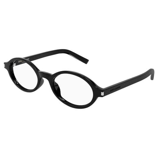 Saint Laurent SL751 JEANNE OPT 001 Black/Clear Blue Light Block