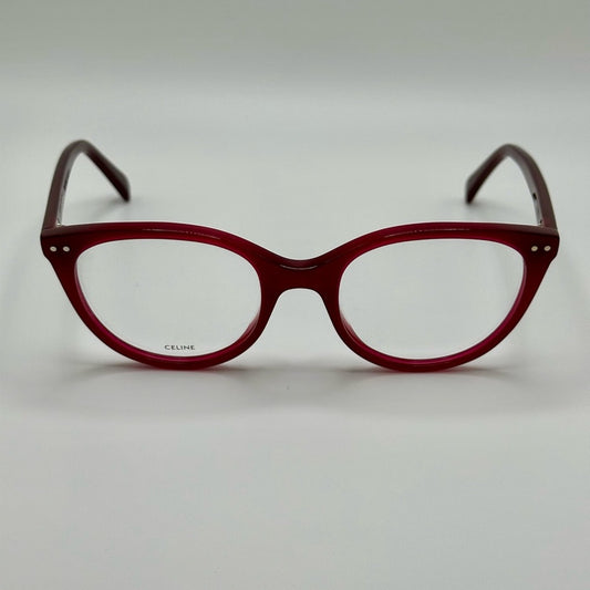 Celine Eyeglasses CL50068I 52069 Burgundy Women