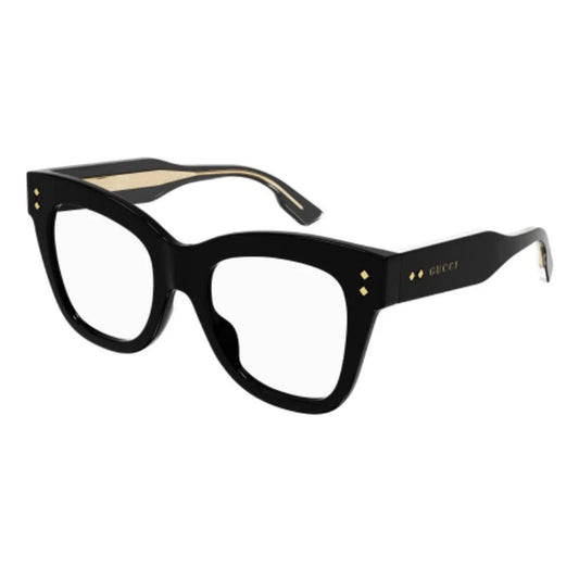 Gucci Eyeglasses GG1082O 001 Black/Transparent Women