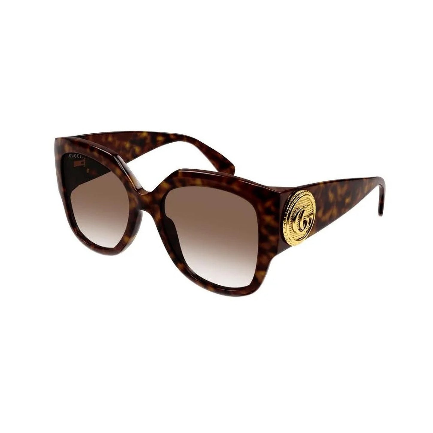 Gucci Sunglasses GG1407S 003 Dark Havana / Brown Gradient Women