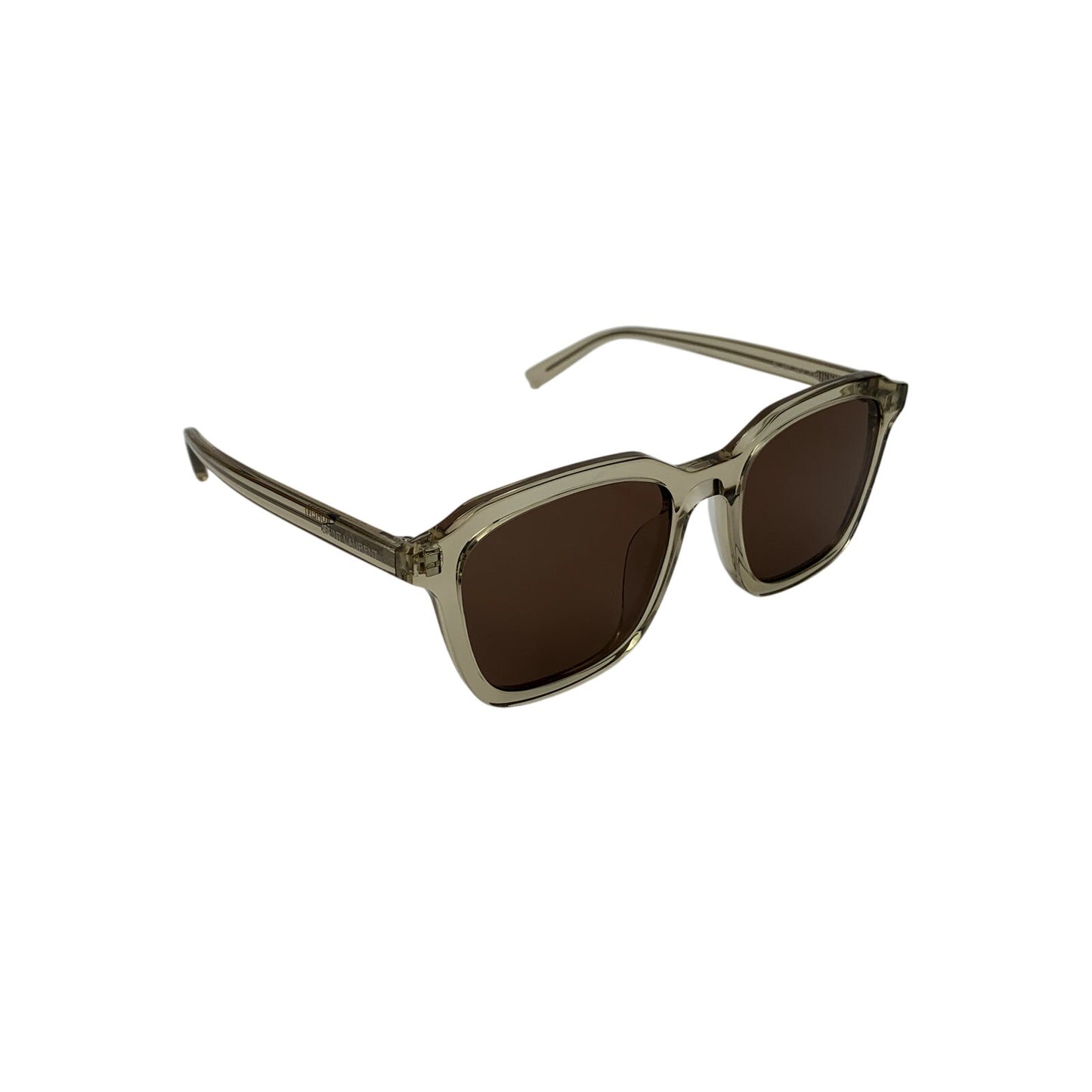 SAINT LAURENT Sunglasses SL457 004 Yellow Brown Unisex