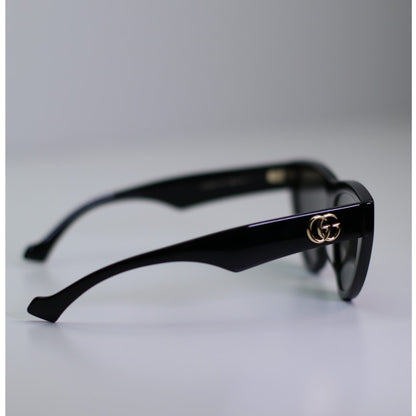 Gucci Sunglasses GG1333S 001 Black Grey Women