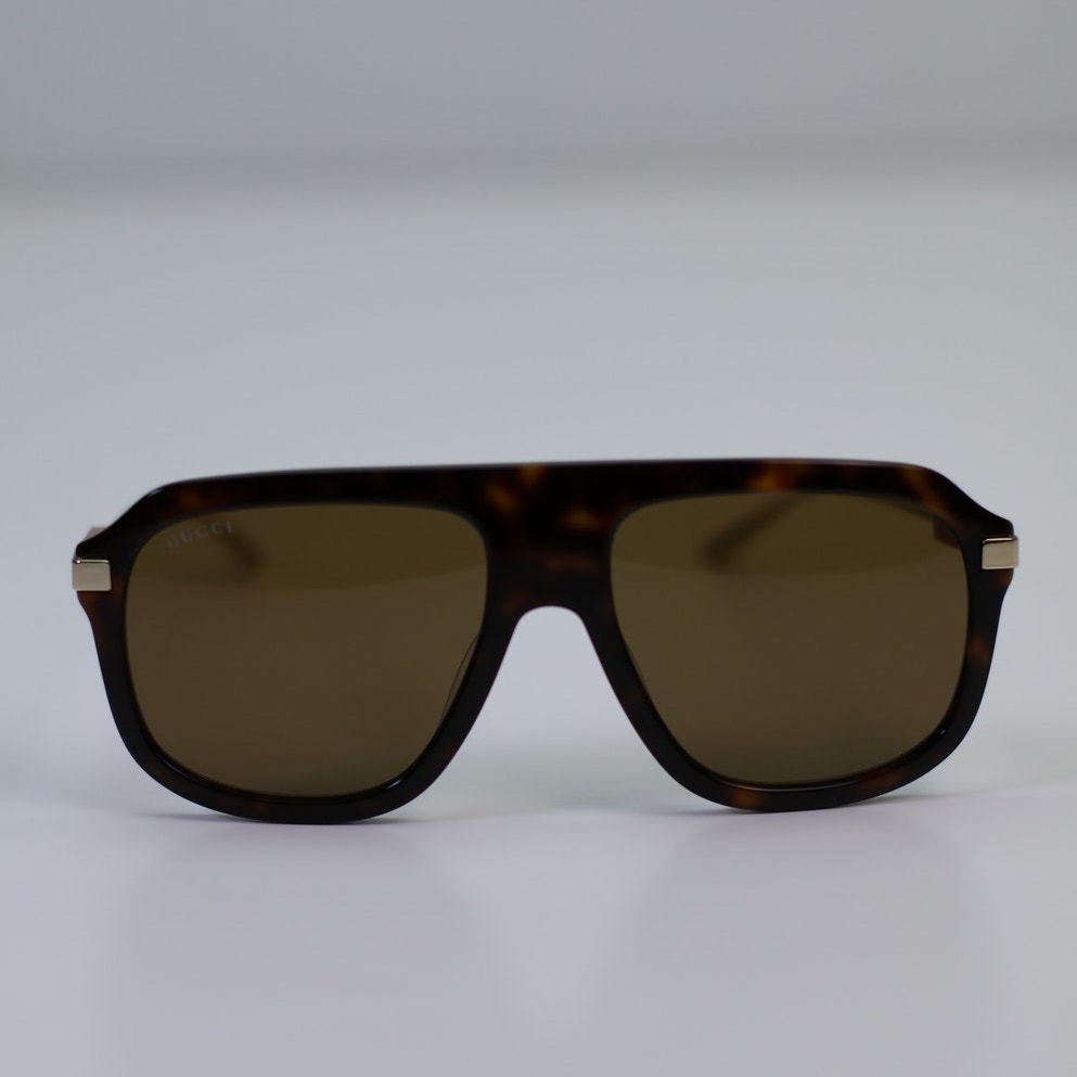 Gucci Sunglasses GG1309S 006 Dark Havana/Brown Unisex