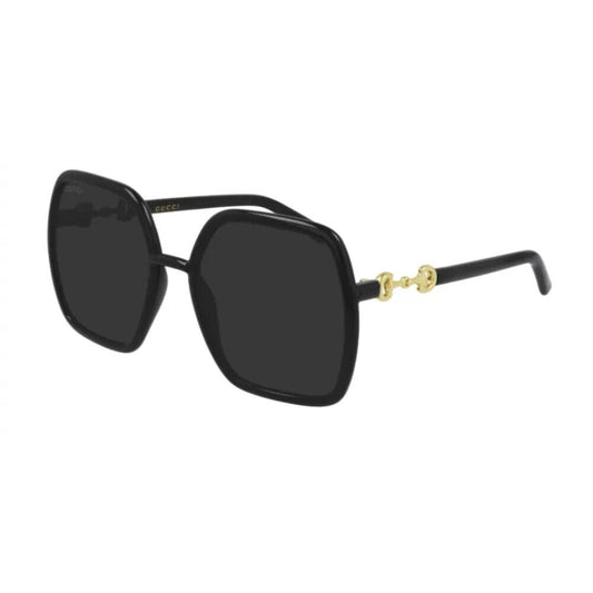 Gucci Sunglasses GG0890S 001 Black/Grey Women