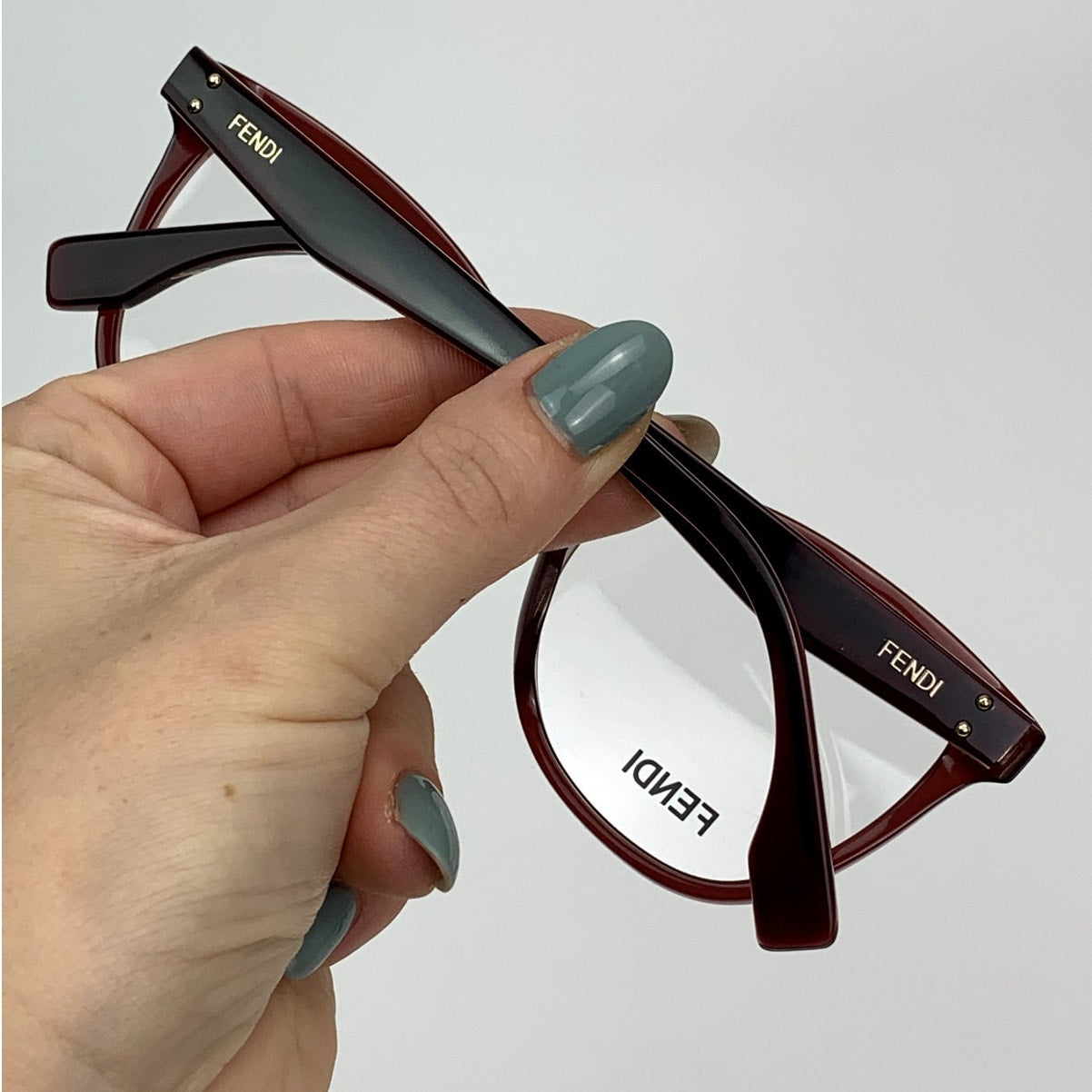 Fendi Eyeglasses FE50006I 53069 Burgundy Women