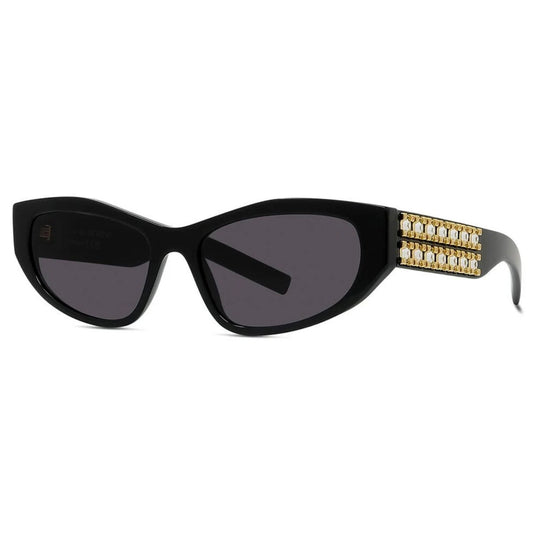 Givenchy Sunglasses GV40078I 01A Shiny Black/Gold Women