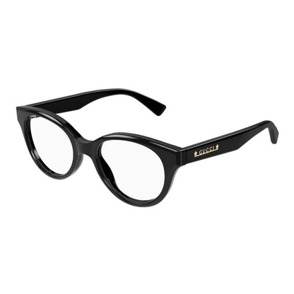 Gucci Eyeglasses GG1590O 004 Black Transparent