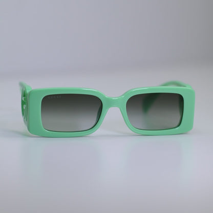 Gucci Sunglasses GG1325S 004 Green / Green Gradient Unisex