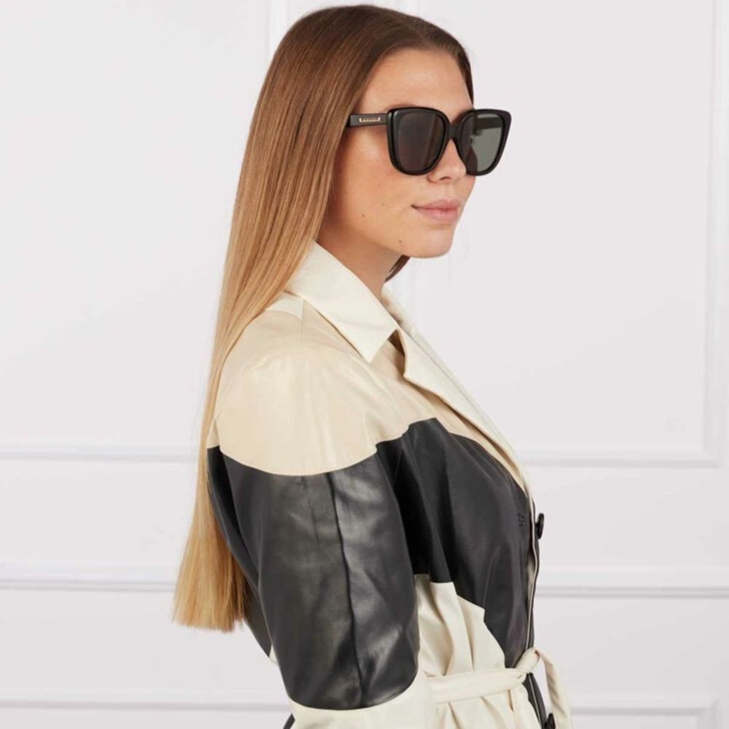 Gucci Sunglasses GG1169S 003 Havana/Green Women