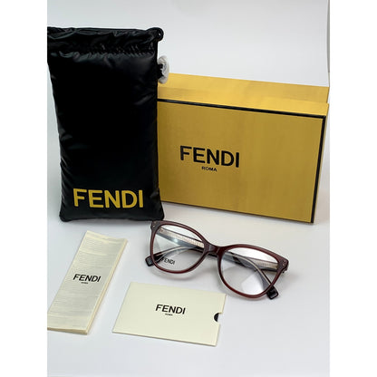 Fendi Eyeglasses FE50004I 51069 Milky Burgundy Women