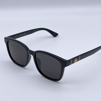 Gucci Sunglasses GG0637SK 001 Black Grey Unisex