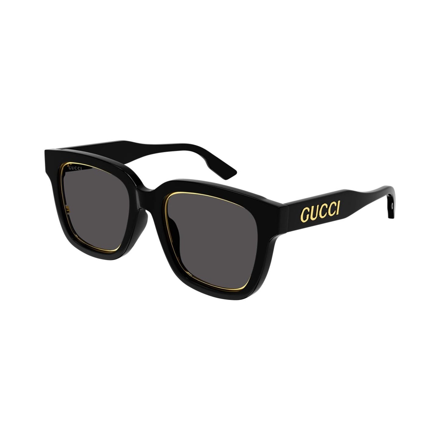 Gucci Sunglasses GG1136SA 001 Black Grey Unisex