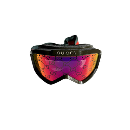 Gucci SKI Mask ZEISS Lens GG1210S 003 Green MultiColor Red Unisex