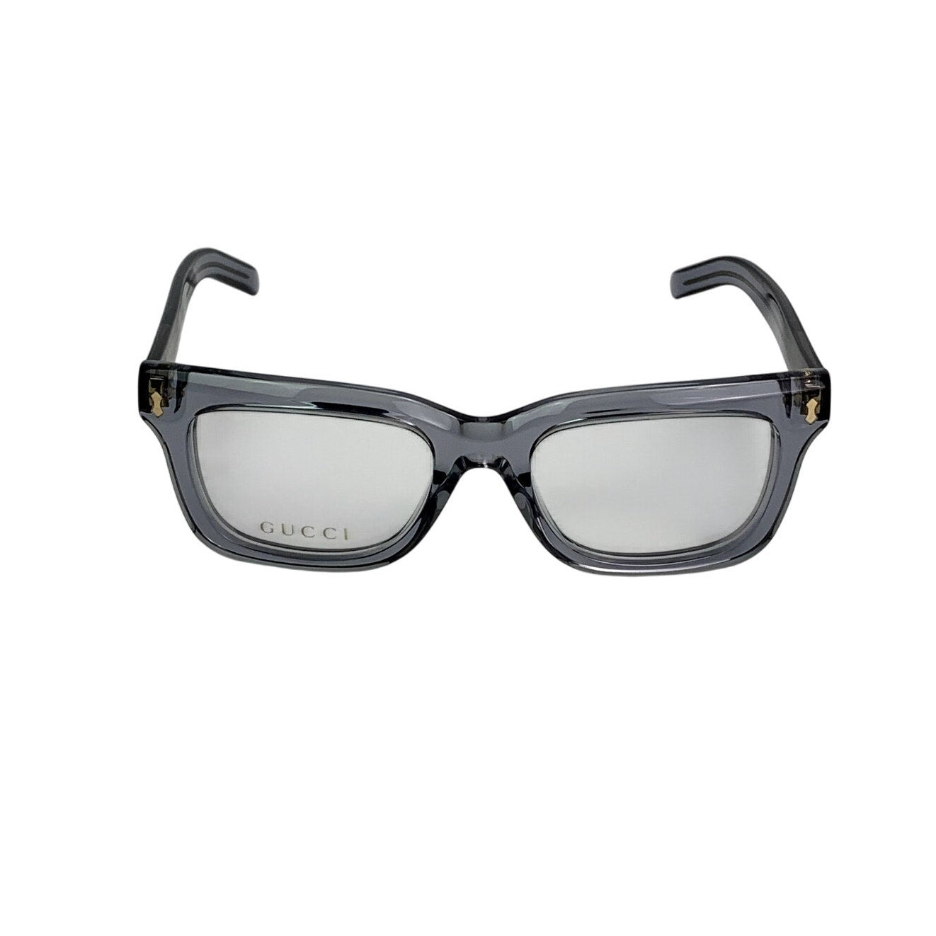 Gucci Eyeglasses GG1522O 008 Grey Transparent Women