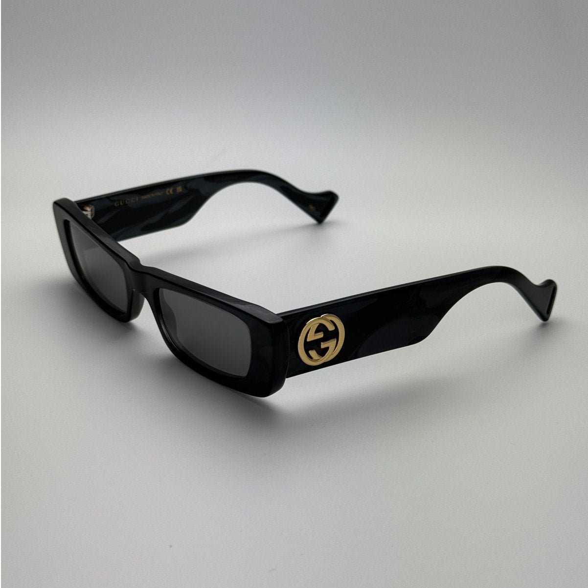 Gucci Sunglasses GG0516S 013 Black Havana / Silver Mirror Women