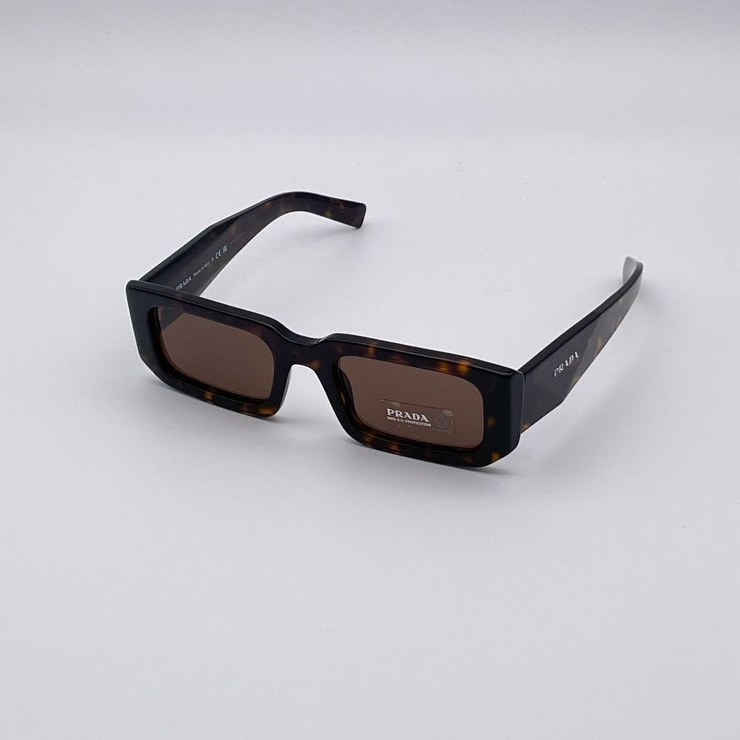 Prada Sunglasses PR06YS 2AU8C1 Tortoise/ Dark Brown Unisex 