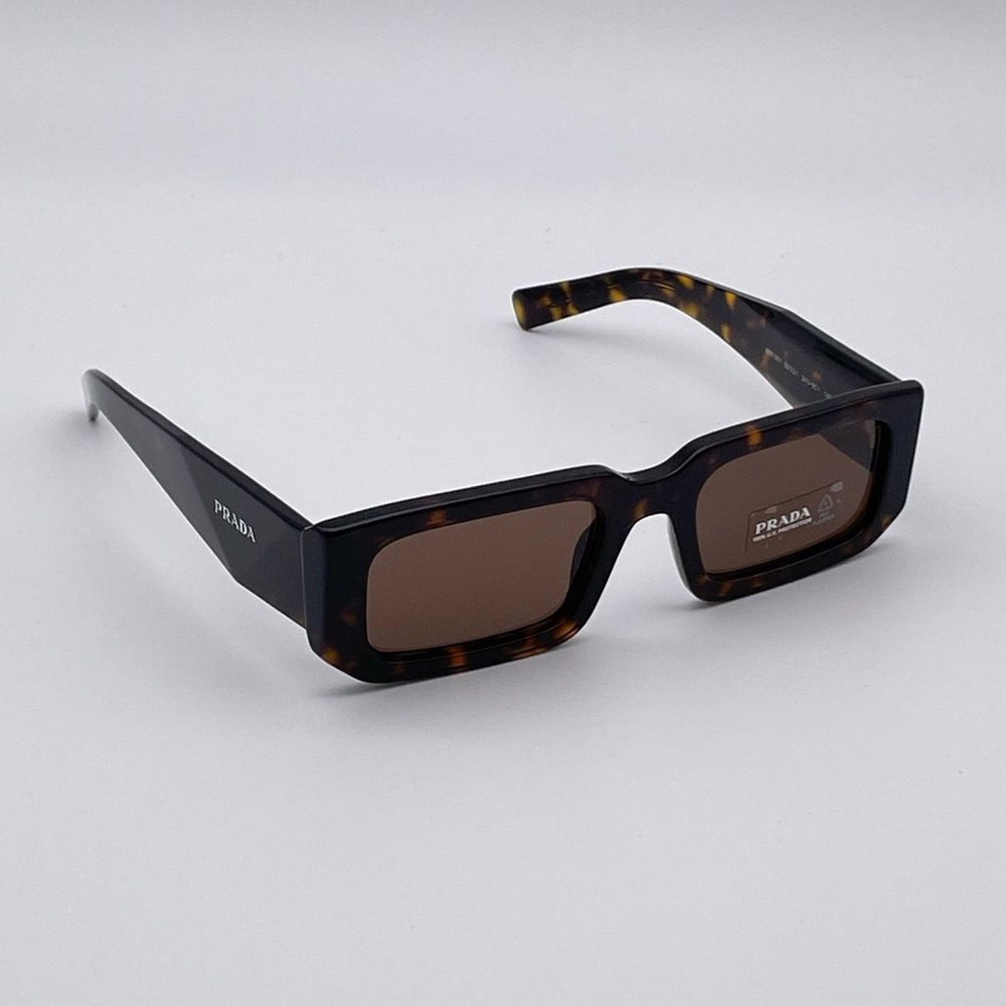 Prada Sunglasses PR06YS 2AU8C1 Tortoise/ Dark Brown Unisex 