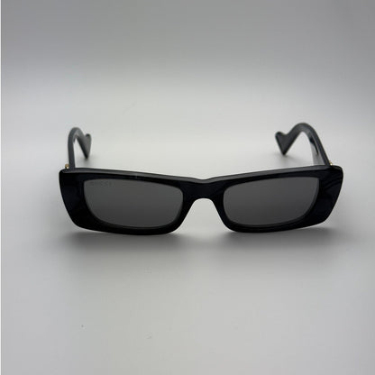 Gucci Sunglasses GG0516S 013 Black Havana / Silver Mirror Women