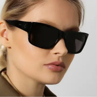 Celine Sunglasses CL4079IL 02A Black Square Unisex
