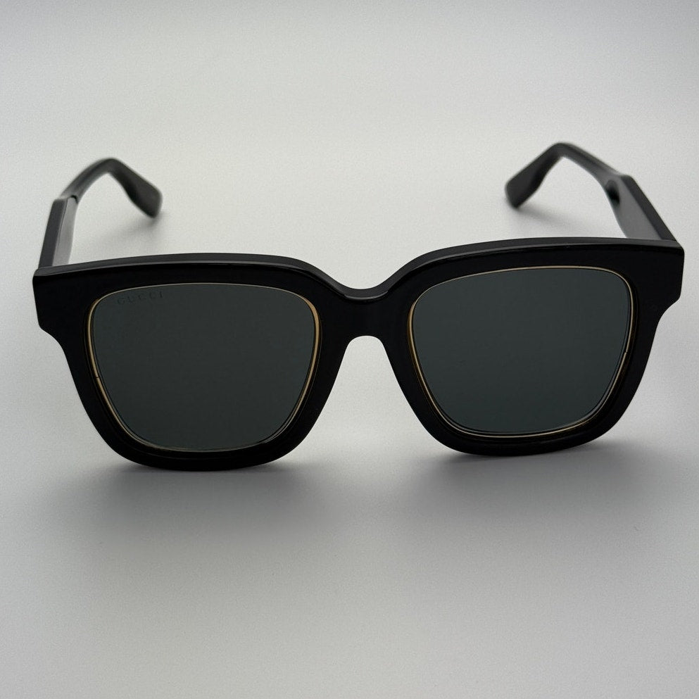 Gucci Sunglasses GG1136SA 001 Black Grey Unisex