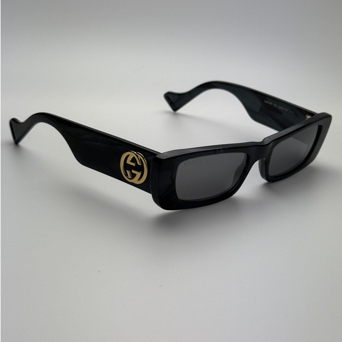 Gucci Sunglasses GG0516S 013 Black Havana / Silver Mirror Women