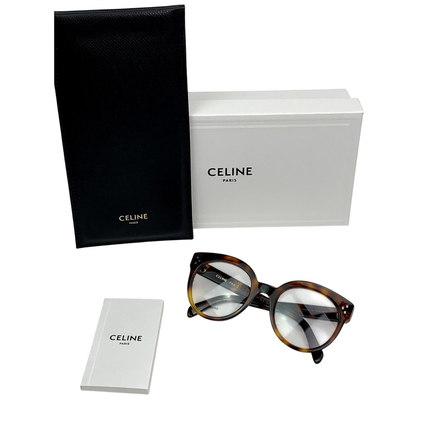 Celine Eyeglasses CL50093I 52053 Shiny Hanava Unisex