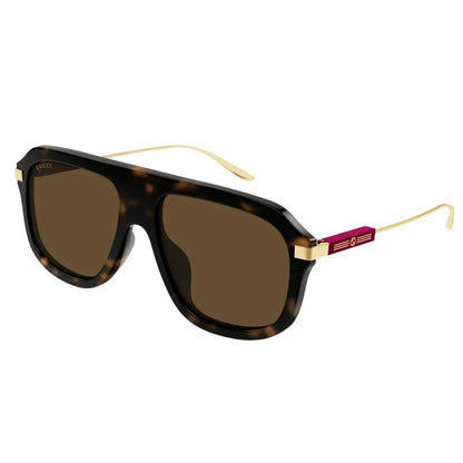 Gucci Sunglasses GG1309S 006 Dark Havana/Brown Unisex