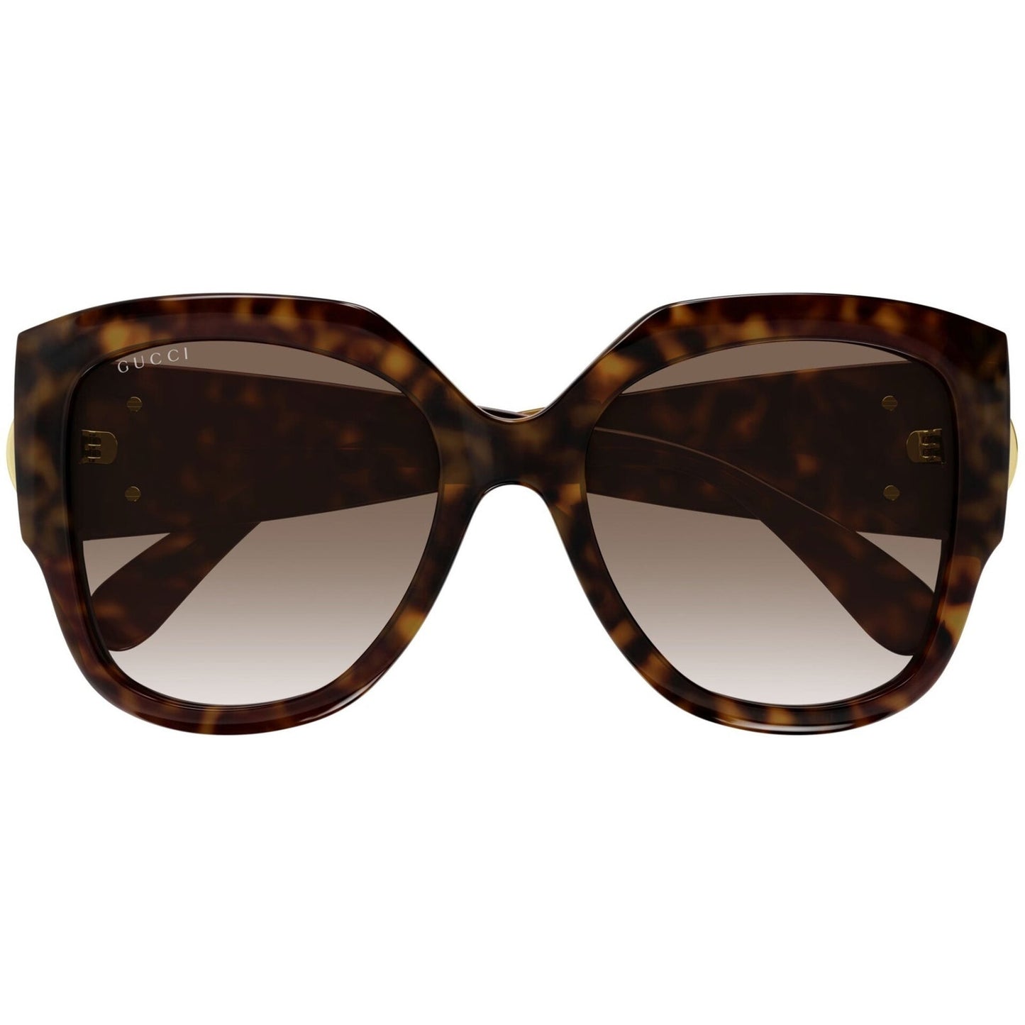 Gucci Sunglasses GG1407S 003 Dark Havana / Brown Gradient Women