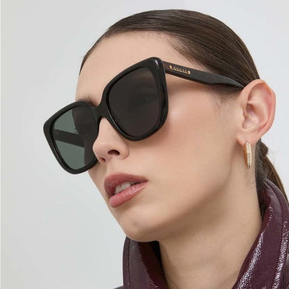 Gucci Sunglasses GG1169S 003 Havana/Green Women