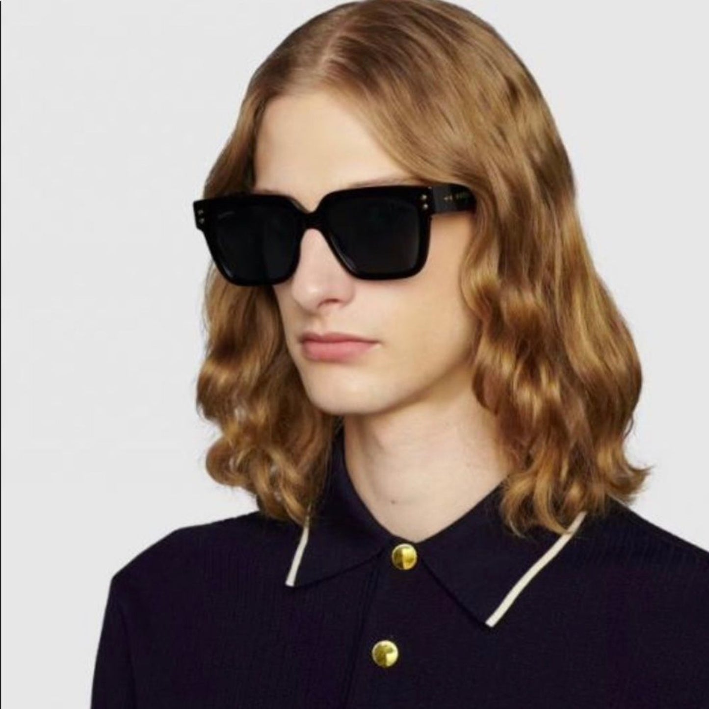 Gucci  Sunglasses GG1084S 001 Unisex Black/Grey