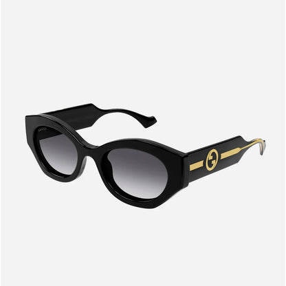 Gucci Sunglasses GG1553S 001 Black Grey Gradient Women