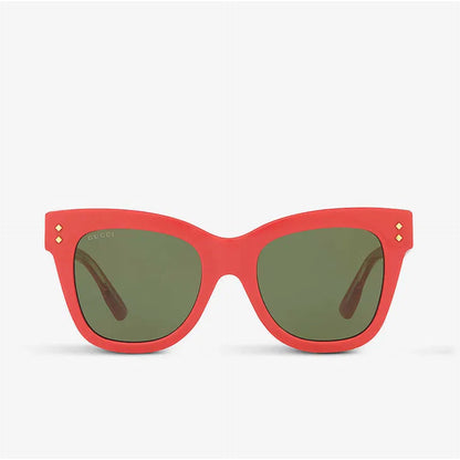 Gucci Sunglasses GG1082S 004 Pink Green Women