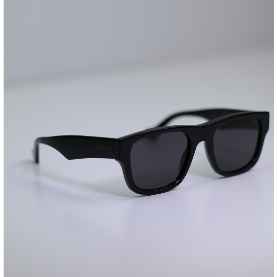 Gucci Sunglasses GG1427S 001 Black Grey Men