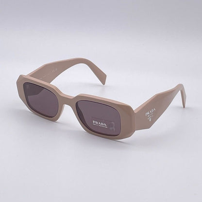 Prada Sunglasses PR17WS VYJ6X1 Powder/Purple Brown Women