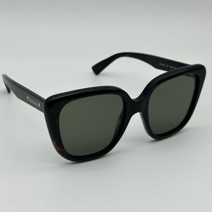 Gucci Sunglasses GG1169S 003 Havana/Green Women