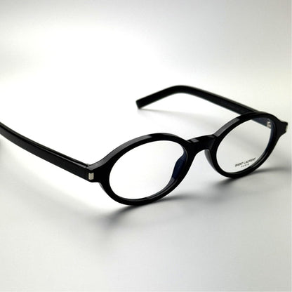 Saint Laurent SL751 JEANNE OPT 001 Black/Clear Blue Light Block
