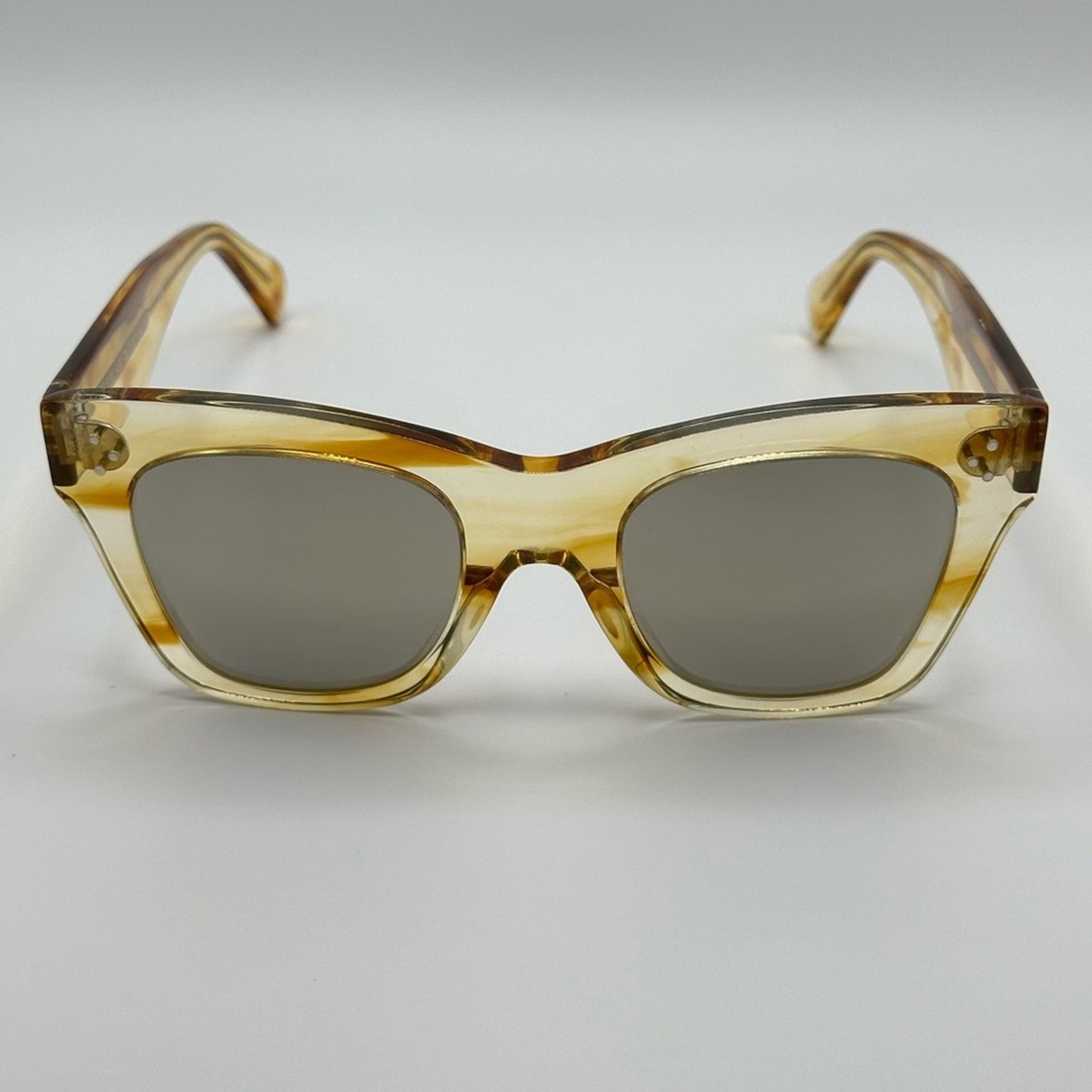 CELINE Sunglasses CL4004IN/S 56C Yellow Clear Women