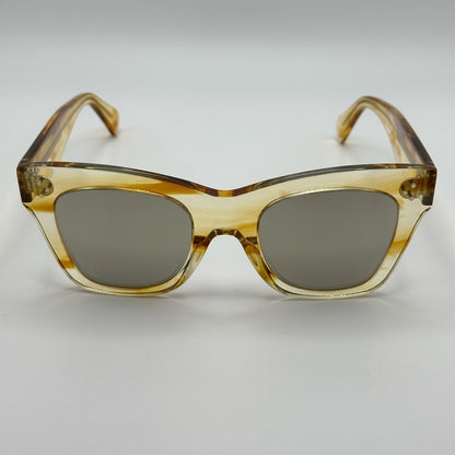 CELINE Sunglasses CL4004IN/S 56C Yellow Clear Women