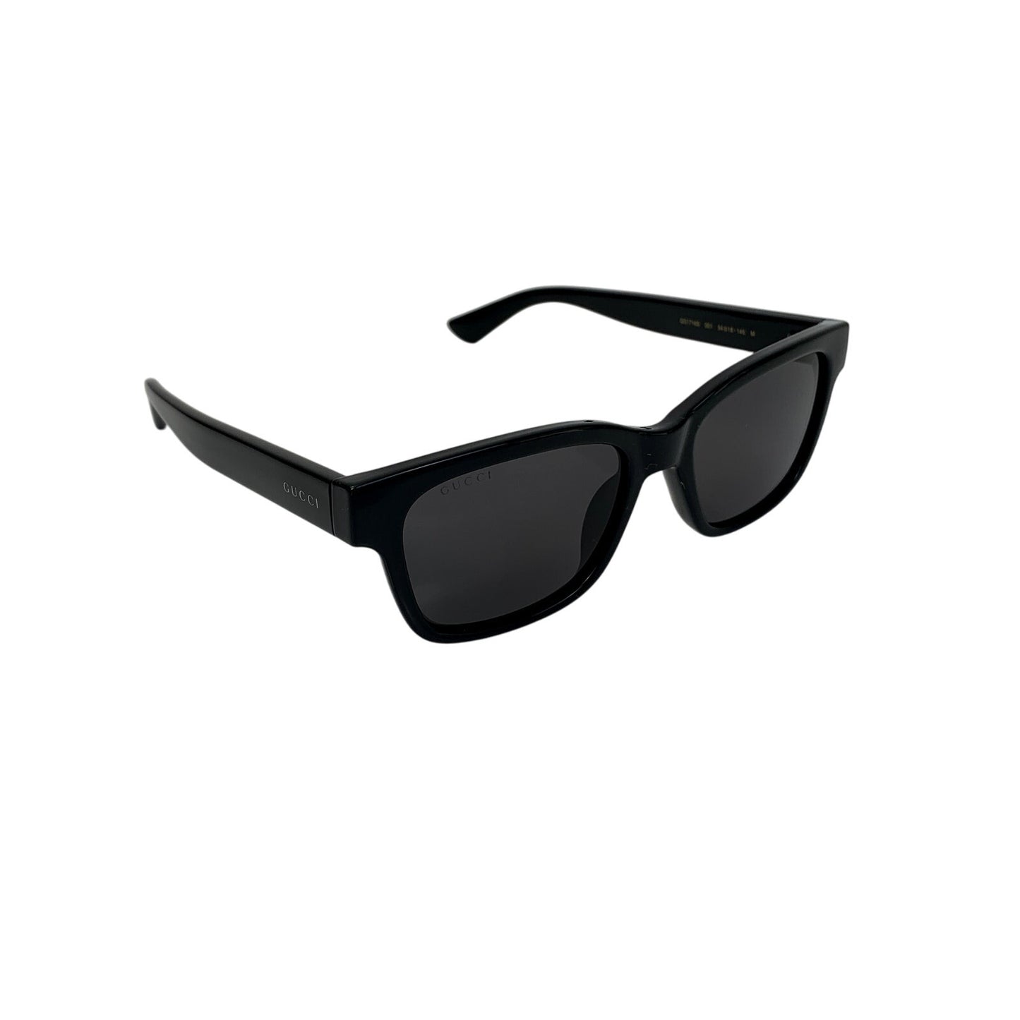 Gucci Sunglasses GG1716S 001 Black Grey Unisex Classic