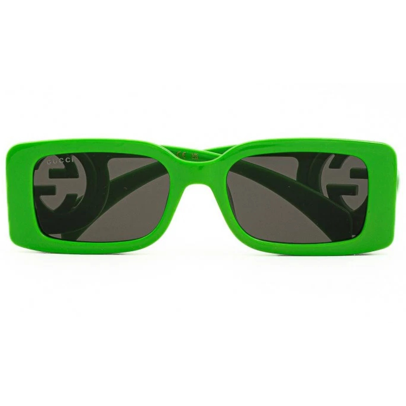 Gucci Sunglasses GG1325S 009 Acid Green Grey Unisex