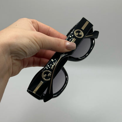 Gucci Sunglasses GG1553S 001 Black Grey Gradient Women