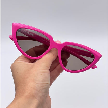 BALENCIAGA Sunglasses BB0182S 003 Fuchsia/Brown Women