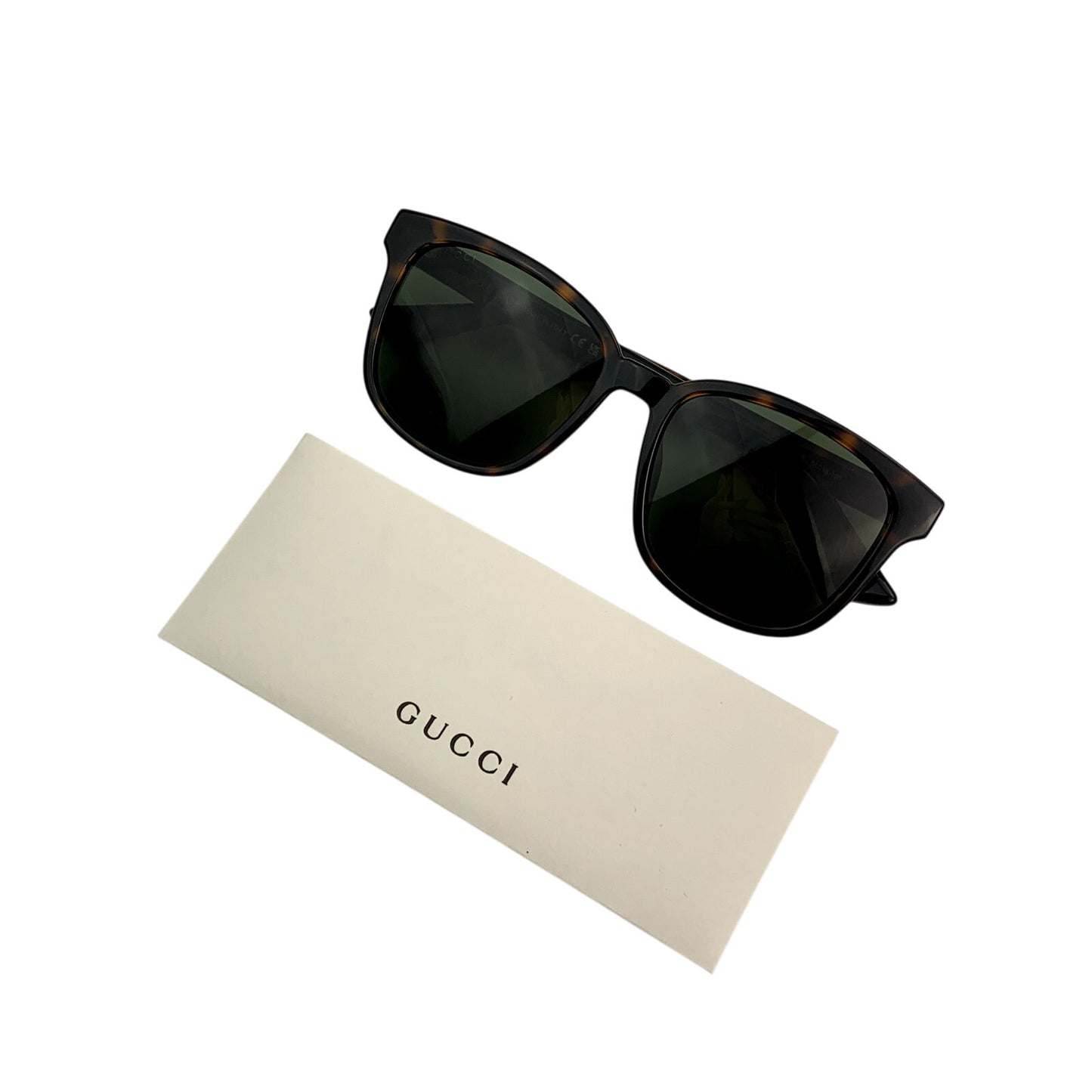 Gucci Sunglasses GG0637SK 002 Havana Green Unisex