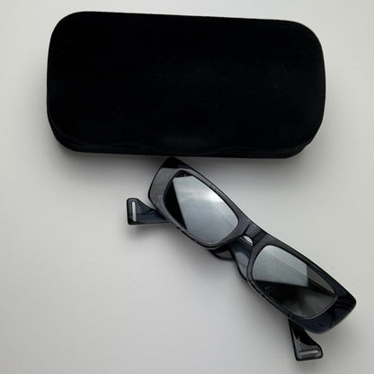 Gucci Sunglasses GG0516S 013 Black Havana / Silver Mirror Women