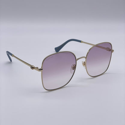 Gucci Sunglasses GG1143S 003 Gold/Violet Women