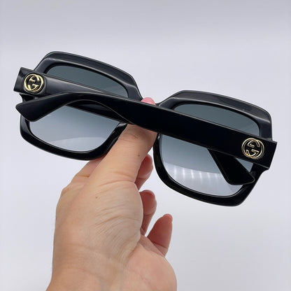 Gucci Sunglasses GG0036SN 001 Black/Grey Women