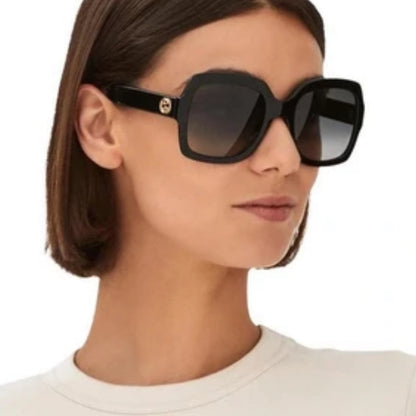 Gucci Sunglasses GG0036SN 001 Black/Grey Women