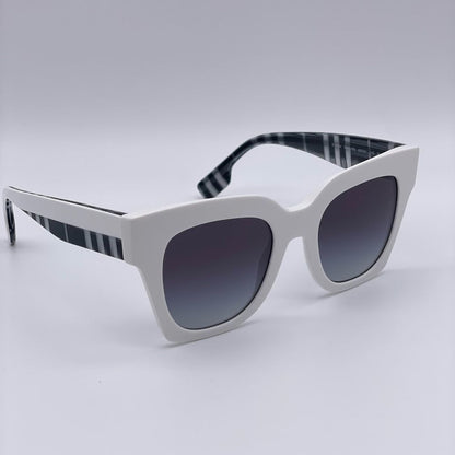 BURBERRY Sunglasses BE4364 Kitty 39958G White/Gray Gradient Woman