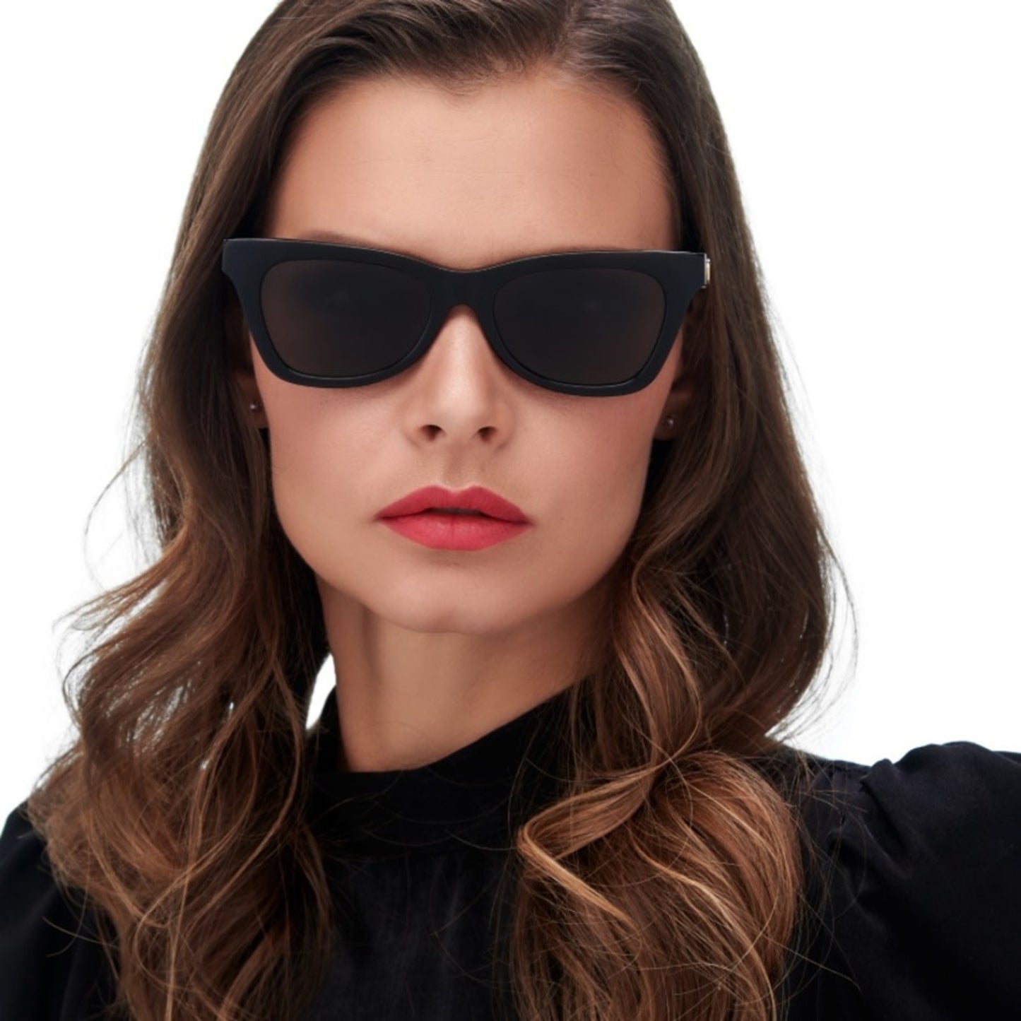 Gucci Sunglasses GG0598S 001 Black/Grey Women